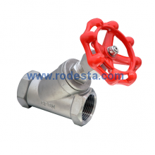 Globe valve Y-type